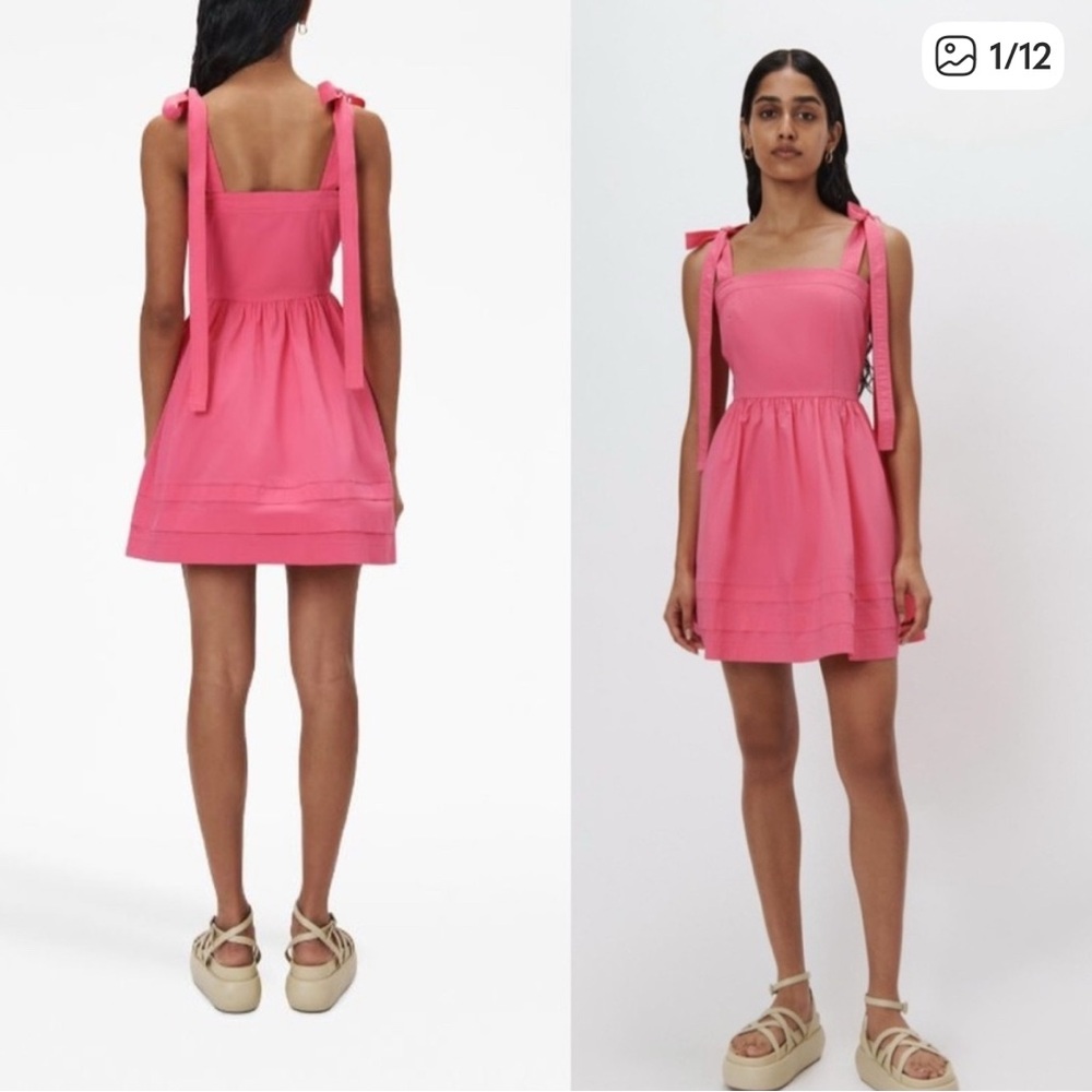 Jonathan Simkhai Pink Kimmy dress